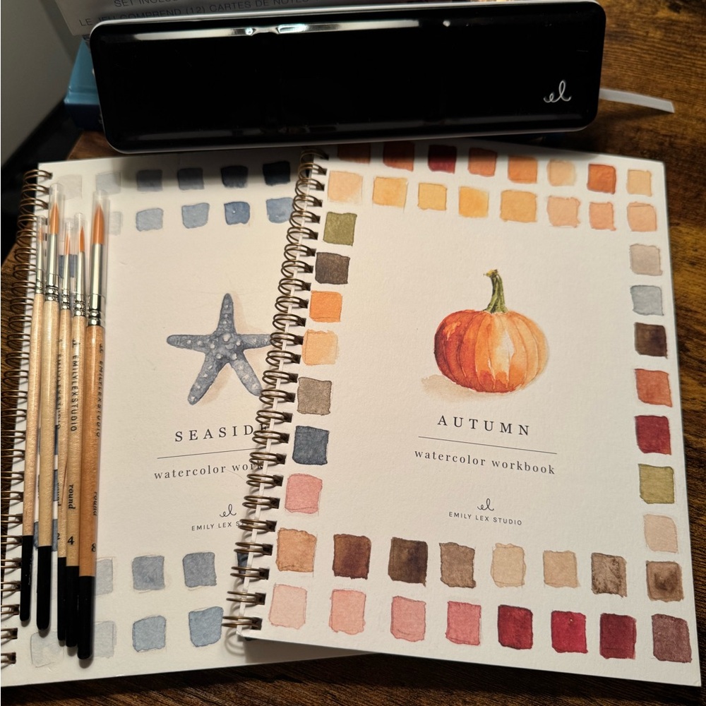 Emily Lex Studio Watercolor Workbook Bundle